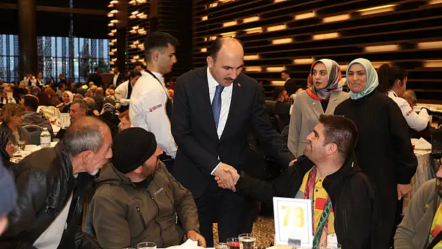 Konya'da özel gereksinimli bireyler ve aileleri için unutulmaz iftar