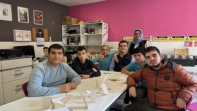 Konya'da özel öğrenciler iş hayatına hazırlanıyor