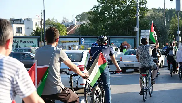 Konya'da pedallar Gazze için dönecek