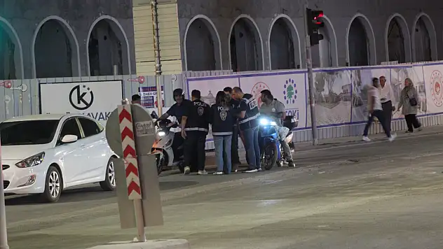 Konya'da polisten eş zamanlı güvenlik uygulaması