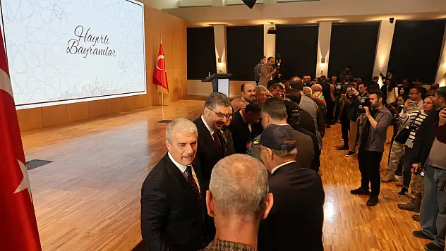 Konya'da protokol bayramlaştı