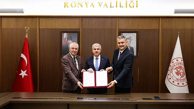 Konya'da protokol imzalandı: Yeni Aile Sağlığı Merkezi ve 112 Acil İstasyonu yükseliyor