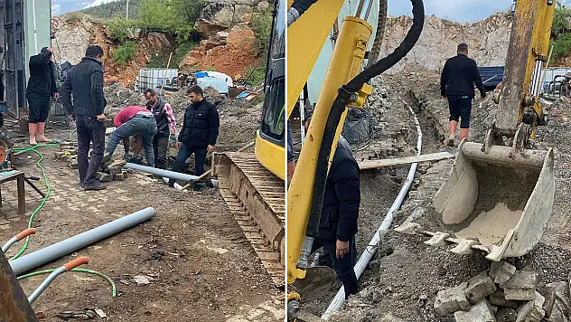 Konya'da sanayi sitesinde altyapı sorunu çözüldü