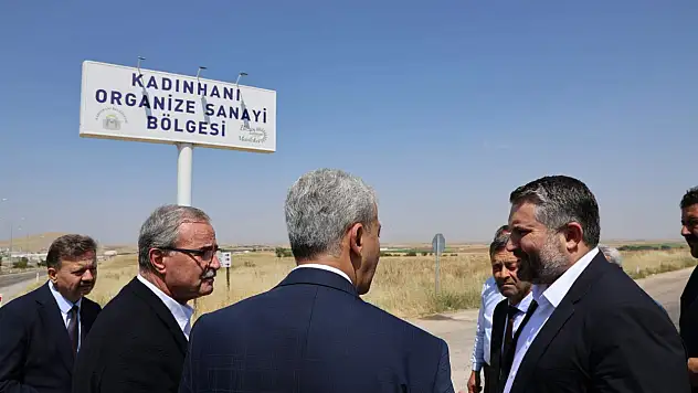 Konya'da sanayi yatırımlarına üst düzey inceleme