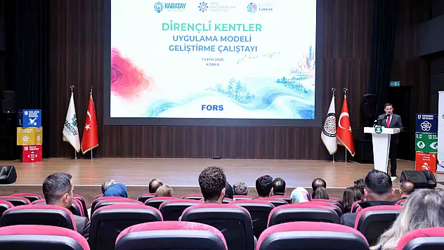Konya'da şehirlerin geleceğini ilgilendiren çalıştay: 4 başlık masada
