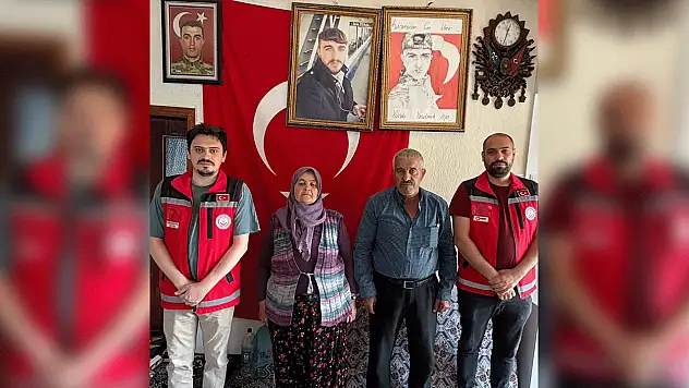 Konya'da şehit babaları Babalar Günü öncesinde unutulmadı