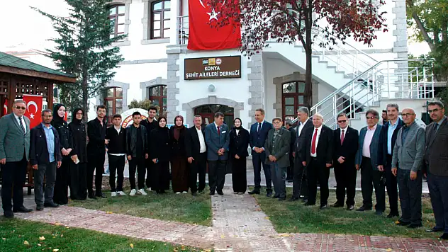 Konya'da şehit polis dualarla anıldı!