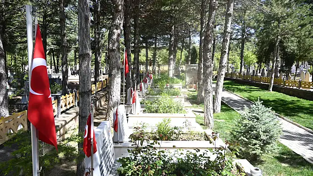 Konya'da şehitlerin hatırasına yakışan çalışma