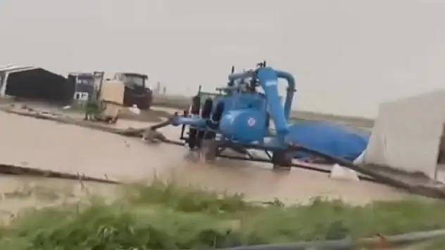 Konya'da sel felaketi: İşçiler mağdur!