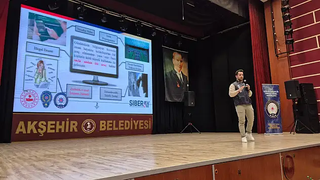 Konya'da siber tehditlere karşı farkındalık çalışması