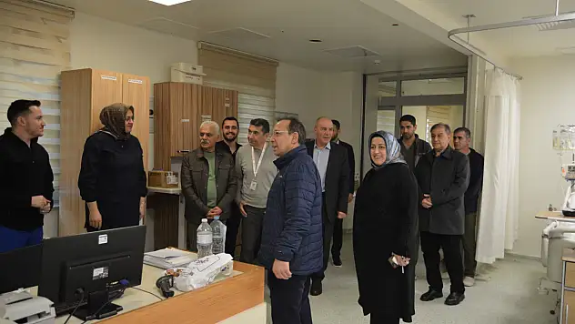Konya'da şifa dağıtan ellere vefa ziyareti