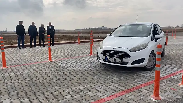 Konya'da sürücü eğitimleri şehir dışına taşındı, trafik nefes aldı