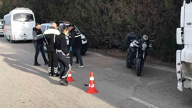 Konya'da TIR sürücüsü ölümden döndü!