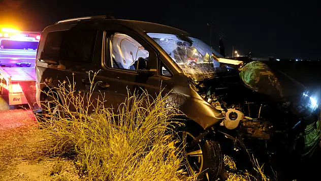 Konya'da trafik kazası: 5 kişi yaralandı