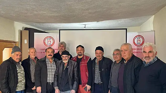 Konya'da üretici sahada, uzman yanında