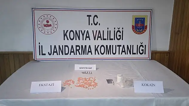 Konya'da uyuşturucu operasyonu: Bir kişi tutuklandı!