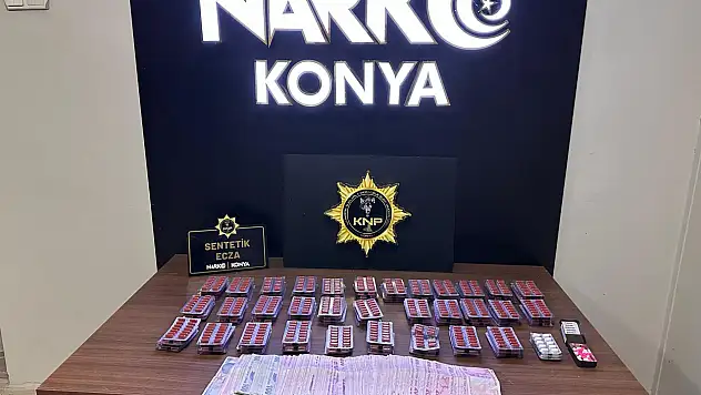 Konya'da uyuşturucuya geçit yok: Bir haftada 34 operasyon, 37 tutuklama!