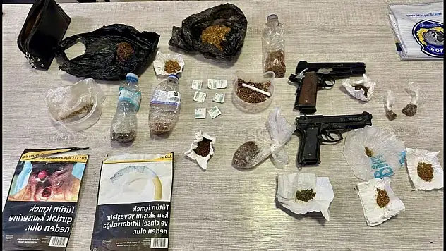 Konya'da uyuşturucuyla yakalanan şüpheli tutuklandı!