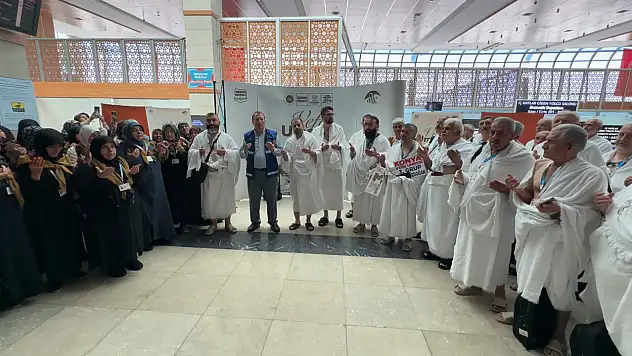 Konya'da Vefa Umresi'nde ikinci kafile yola çıktı