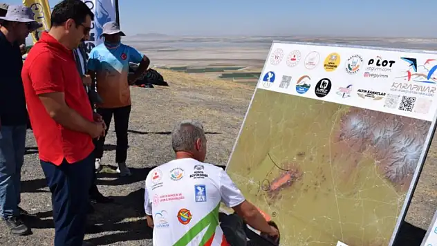 Konya'da yamaç paraşütü coşkusu devam ediyor!