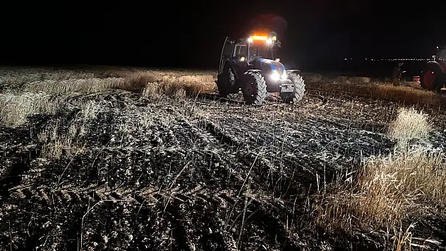 Konya'da yangın çıktı