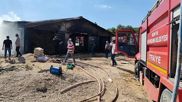 Konya'da yangın faciayla bitti!