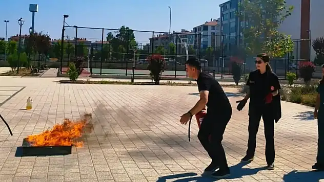 Konya'da yangın güvenliğinde bilinçli adım