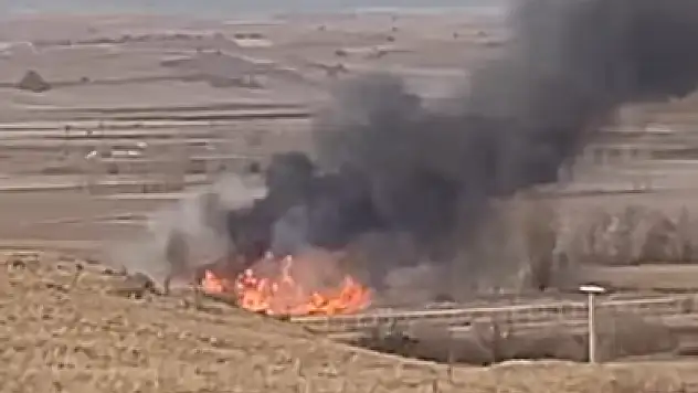 Konya'da yangın paniği: Ekipler alarma geçti!