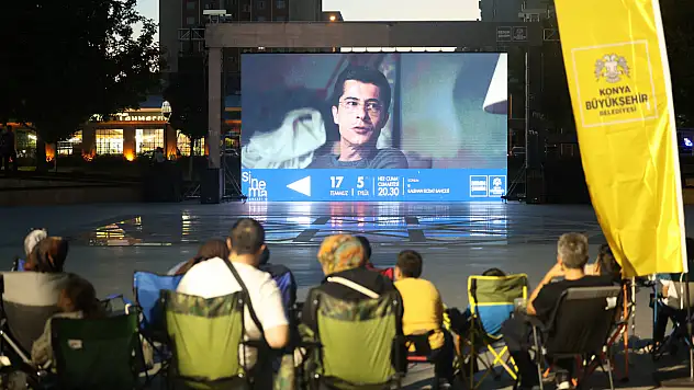 Konya'da yaz akşamları sinemayla renkleniyor: Açık hava sinema günleri başladı!
