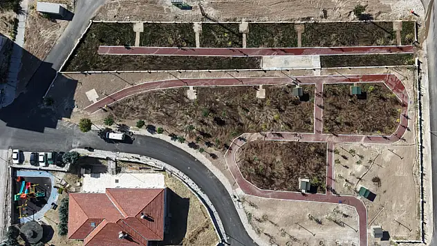 Konya'da yeni yapılan parkta sona doğru!