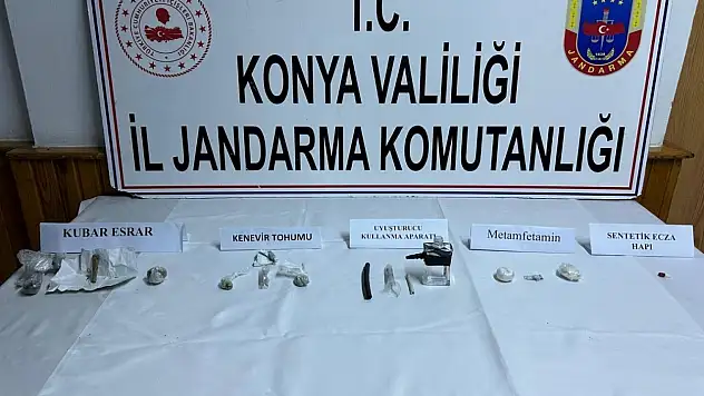 Konya'da zehir operasyonu: 1 tutuklama
