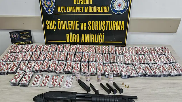 Konya'da zehir tacirlerine geçit yok: 5 kişi gözlatında!