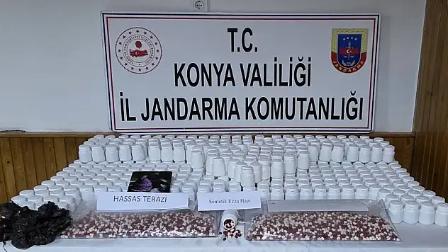 Konya'da zehir tacirlerine operasyon