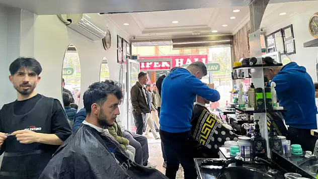 Konya'daki berberler taktik değiştirdi!