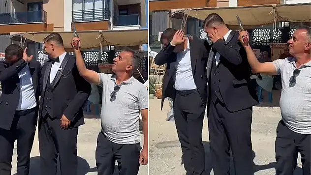 Konya'daki düğünde korku dolu anlar! Muhtar tutuklandı