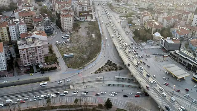 Konya'daki işlek yol trafiğe kısmi kapalı olacak!