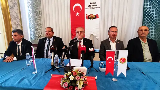 Konya'daki muhtarlar bir araya geldi: Seçim tarihi belli oldu!