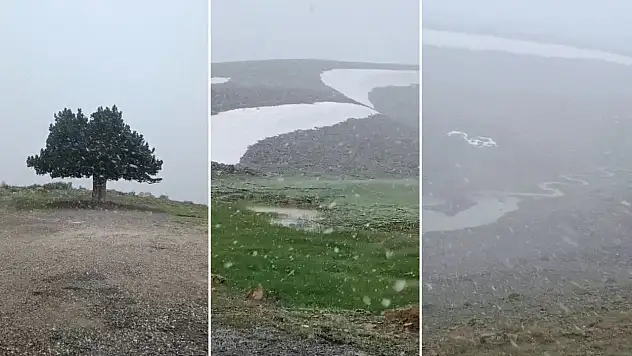 Konya'daki o ilçe kara teslim oldu!