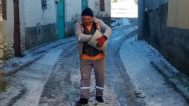 Konya'daki o ilçede yoğun kış mesaisi!
