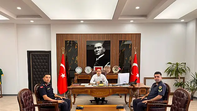 Konya'daki o ilçenin komutanı görevine başladı