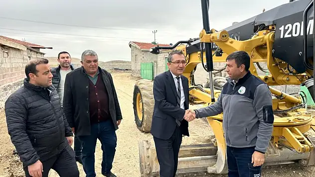 Konya'daki o mahallede yol bakım çalışmaları aralıksız sürüyor: Belediye Başkanı sahaya indi