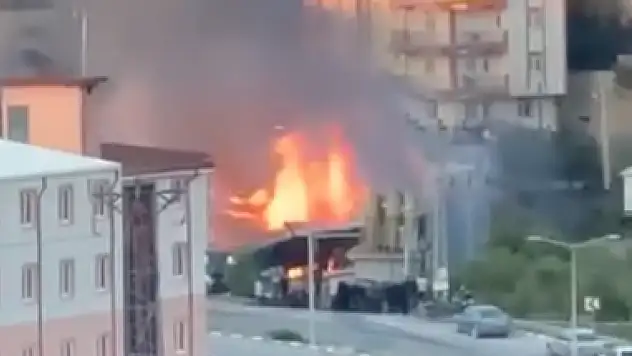 Konya'daki tüfek fabrikasında yangın faciası!