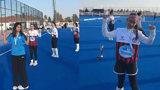 Konya'daki Türkiye finaline 'zeybekli' kutlama