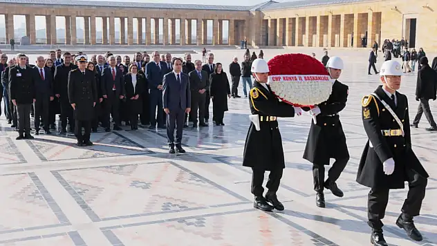 Konya'dan Anıtkabir'e ziyaret!