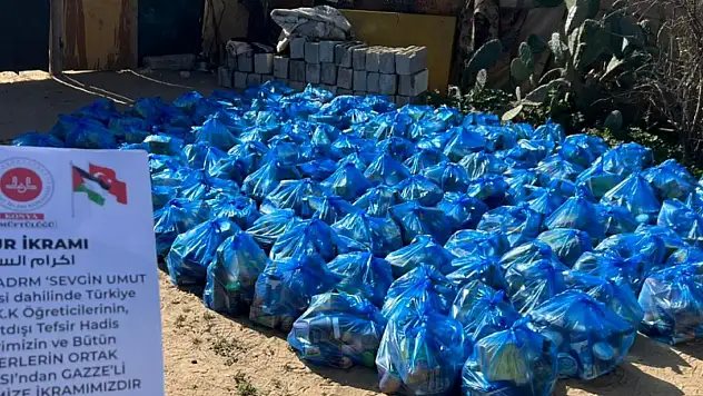 Konya'dan Gazze'ye kardeşlik köprüsü
