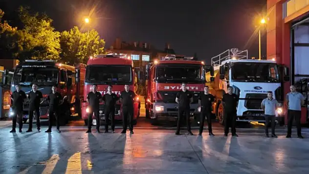 Konya'dan İzmir'e yardım eli: Kahramanlar yola çıktı!