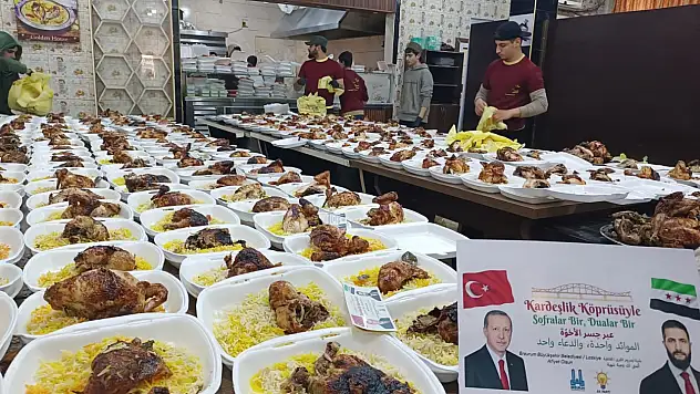 Konya'dan Şam'a Ramazan köprüsü! Suriye'de iftar sofraları kurulacak