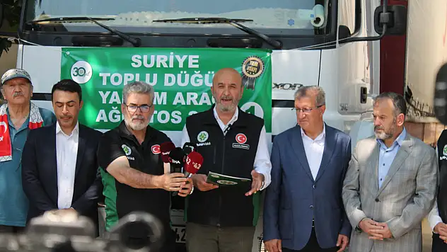 Konya'dan Suriye'ye 80 milyon TL'lik yardım!