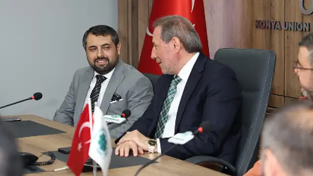 Konya Emlakçılar Odası'ndan KONESOB Başkanı Karabacak'a ziyaret