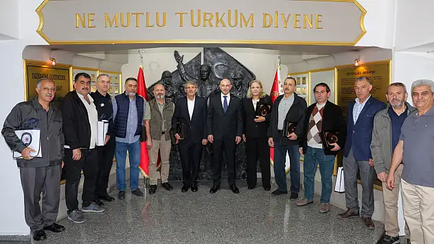 Konya Emniyeti'nde vefa buluşması: Müdür Yüksek, emekli personellerle buluştu